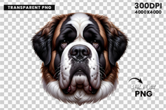 saint bernard clipart, saint bernard png, dog clipart, dog png, sublimation design, sarcastic dog art, pet clipart, funny animal png, dog lover gift, printable clipart