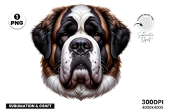 saint bernard clipart, saint bernard png, dog clipart, dog png, sublimation design, sarcastic dog art, pet clipart, funny animal png, dog lover gift, printable clipart