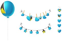 National, Patriotic Party Bundle. Saint Lucia Product Image 4