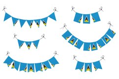 National, Patriotic Party Bundle. Saint Lucia Product Image 3