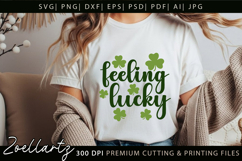 Saint Patricks Day SVG Shamrock Clover SVG Irish Lucky SVG Product Image 4