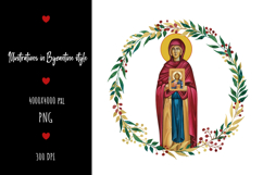 christening, vintage, religious, icon, communion, faith, sacrament, saviour, epiphany, christian, evangelical, orthodox, greek, art, saint, holy, king, baptism, confirmation, floral, religion, wreath, illustration, god, blessing, byzantine
