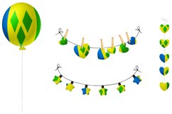 National, Patriotic Party Bundle. Saint Vincent &amp; Grenadines Product Image 2