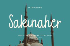 Sakinaher - Islamic Handwritten Font Product Image 1