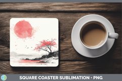 GorgeousSakura Square Coaster design.