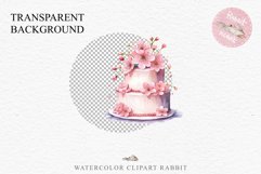 Sakura Cherry Blossom Cake Sweets Flower Floral Food Clipart PNG Watercolor Transparent wedding invitation shirt designs sublimation printable digital bloom watercolor Sakura Cherry Blossom Cake Sweets Food, Flowers bake clipart, sublimation wedding