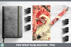 GorgeousSakura Pen Wrap design.