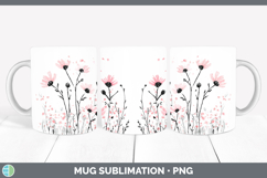 GorgeousSakura Mug Wrap design.