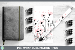 GorgeousSakura Pen Wrap design.