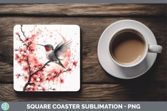 GorgeousSakura Square Coaster design.