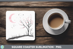 GorgeousSakura Square Coaster design.