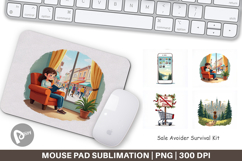Sale Avoider Survival Kit Mouse Pad Product Image 1