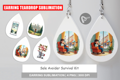 Sale Avoider Survival Kit Earring Product Image 1