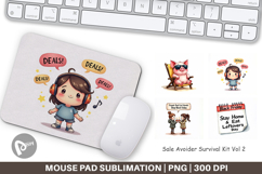 Sale Avoider Survival Kit Mouse Pad Product Image 1