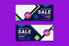 Sale banner promotion modern colorful graient design Product Image 1