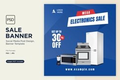 Special Sale on Electronic devices Banner Design Template Product Image 1