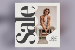 Fashion Frenzy Sale Banner Design Template Product Image 2