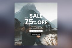 Fashion Frenzy Sale Banner Design Template Product Image 2
