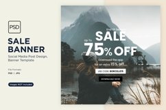 Fashion Frenzy Sale Banner Design Template Product Image 1