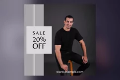Fashion Frenzy Sale Banner Design Template Product Image 2