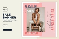 New Arrival Fashion Sale Banner Design Template Product Image 1