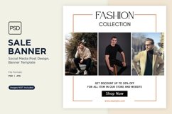 New Arrival Fashion Sale Banner Design Template Product Image 1