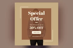 Fashion Frenzy Sale Banner Design Template Product Image 2