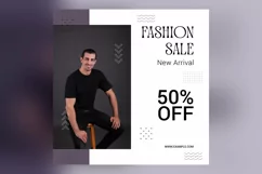 Fashion Frenzy Sale Banner Design Template Product Image 2