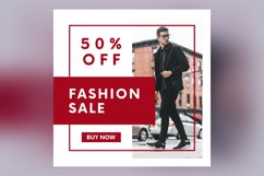 Fashion Frenzy Sale Banner Design Template Product Image 2