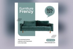 Special Sale on Home Furniture Frenzy Banner Design Template Product Image 2