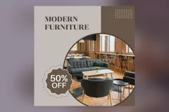 Big Sale on Modern Furniture Banner Design Template Product Image 2