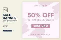 Flash into Savings Flash Sale Banner Design Template Product Image 1
