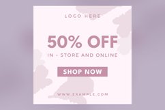 Flash into Savings Flash Sale Banner Design Template Product Image 2