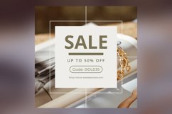 Special Offer 50 Percent Sale Banner Design Template Product Image 2