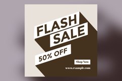Flash Sale Fifty Percent Banner Design Template Product Image 2