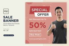 Special Offer on Store and online Banner Design Template Product Image 1