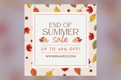 Summer Stylin Seasonal Sale Banner Design Template Product Image 2