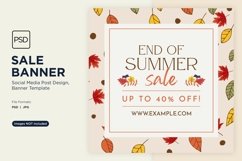 Summer Stylin Seasonal Sale Banner Design Template Product Image 1