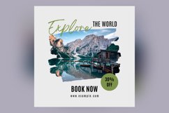 Explore the world travel and adventure sale banner design Product Image 2
