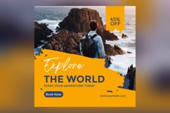 Explore the world travel and adventure sale banner design Product Image 2