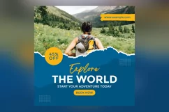 Explore the world travel and adventure sale banner design Product Image 2