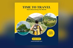 Time to Travel Banner Design Template Product Image 2