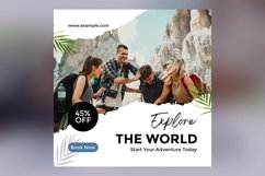 Explore the world travel and adventure sale banner design Product Image 2