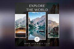 Explore the world travel and adventure sale banner design Product Image 2