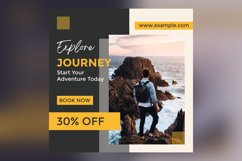 Explore the world travel and adventure sale banner design Product Image 2
