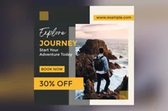 Explore the world travel and adventure sale banner design Product Image 2