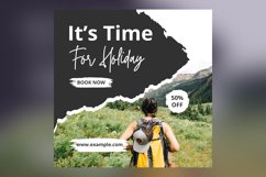 Time to Travel Banner Design Template Product Image 2