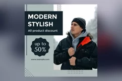 Hot Deals for Cool Days Winter Sale Specials Design Template Product Image 2