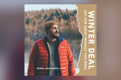 Winter Magic Snowy Sale Banner Design Template Product Image 2