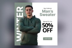 Winter Wonderland Winter Sale Banner Design Template Product Image 2